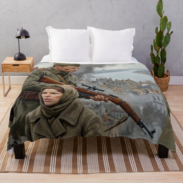 Item preview, Enemy at the Gates War Drama Fine Art Tribute designed and sold by Art's Diner.