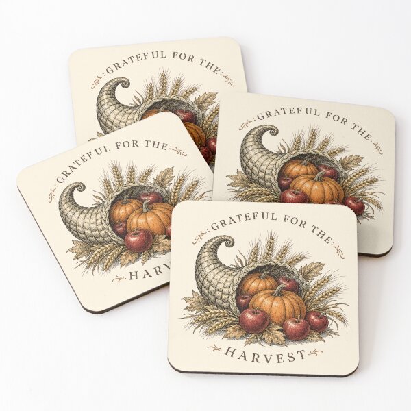 Item preview, Grateful for Harvest Thanksgiving Farmhouse Fall Gift designed and sold by colorleafz.