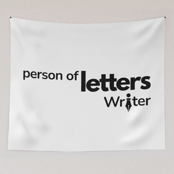 Item preview, A Person of Letters. designed and sold by MPC-Mince-Pies.