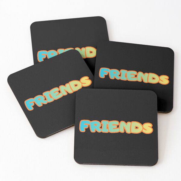 Item preview, Friends Colorful Typography For Best Friends Forever designed and sold by Detroja Typography.