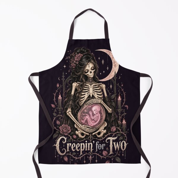 Item preview, Pregnant Skeleton Mom Expecting Baby Girl Gothic Halloween designed and sold by Meandmyshop.