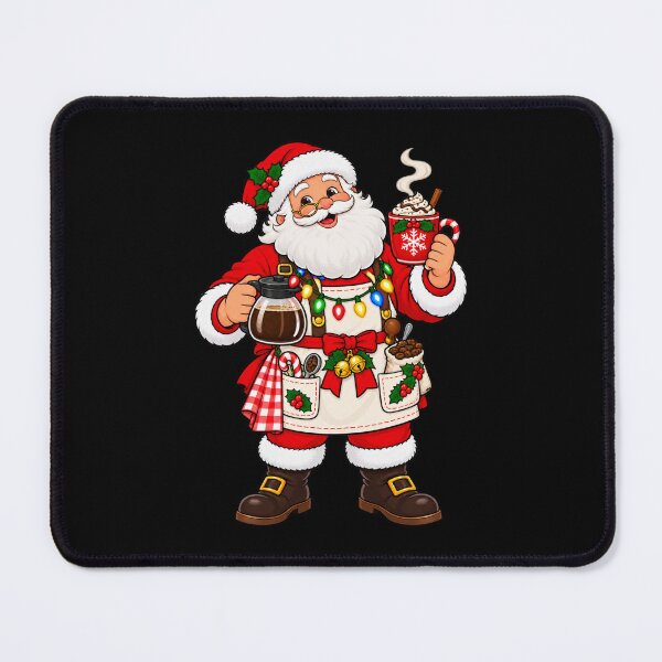 Item preview, Copy of Santa Camping Christmas Outdoor Adventure With Binoculars designed and sold by hartwell-made.