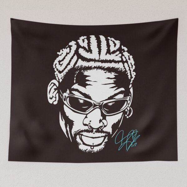 Item preview, Dennis-Rodman The Worm Vintage 90s Graphic Signature designed and sold by dartoffofo⭐⭐⭐⭐⭐.