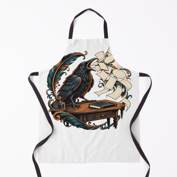 Item preview, Unfortunately I Don't Think Before I Speak — Raven Writing Desk designed and sold by UrbanCanvvas.
