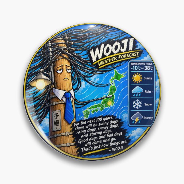 Item preview, WOOJI Weather Forecast – The Next 100 Years designed and sold by DENOJI-STORE.