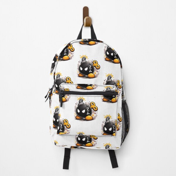 Item preview, Cute Bob Omb Character Illustration with Explosive Charm designed and sold by GoldCracka.
