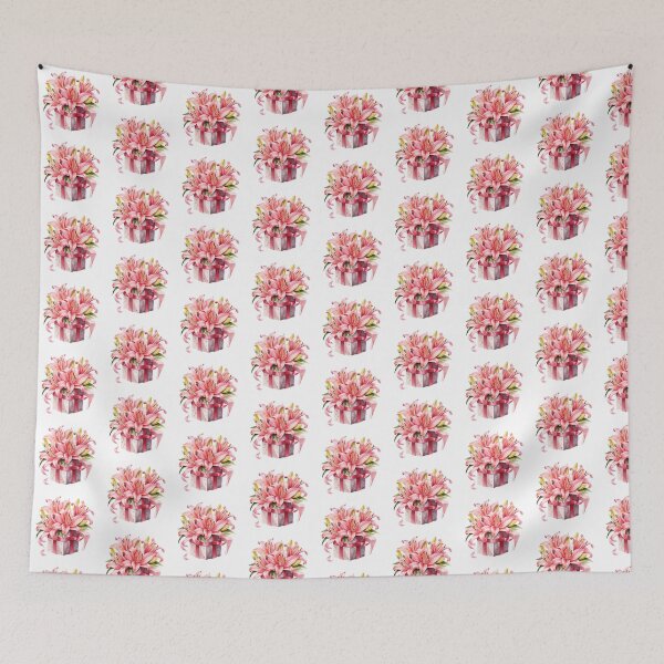 Item preview, Pink Lily Gift | Elegant Floral Aesthetic Art designed and sold by Mandayartstudio.