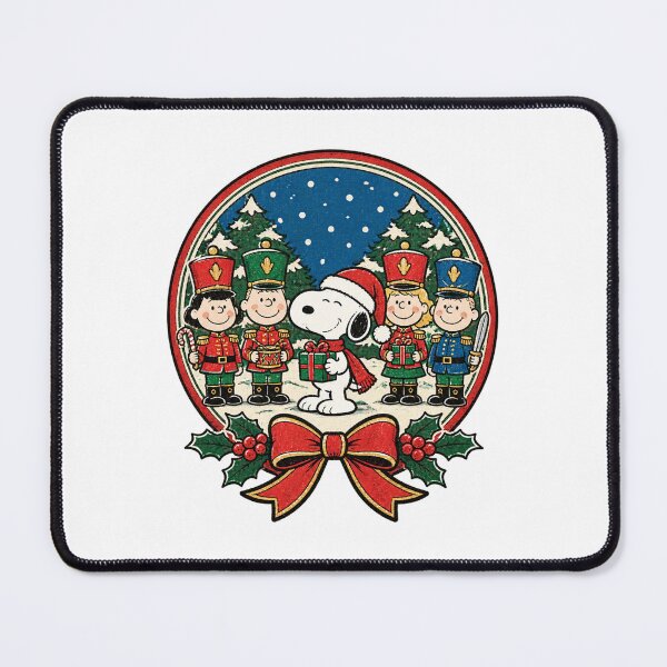 Item preview, Christmas Nutcracker Snoopy Cartoon Design - Tis The Season Holiday Festive Illustration designed and sold by rayar1972.