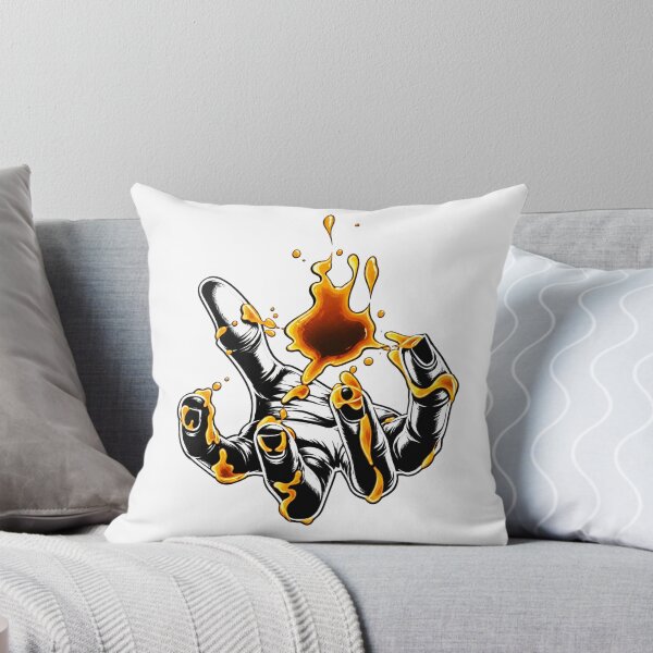 Item preview, Glowing Golden Liquid Dripping Dark Hand Art designed and sold by Munib302.