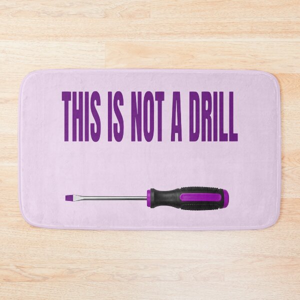 Item preview, SCREWDRIVER THIS IS NOT A DRILL DESIGN designed and sold by DigitalandPhoto.