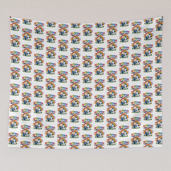 Item preview, Different Not Less Autism Acceptance Rainbow Spectrum Design designed and sold by rayar1972.