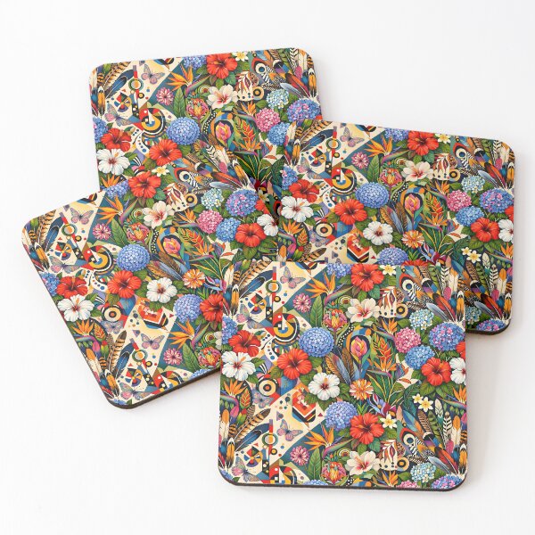 Item preview, Mixture of Flowers, Feather and Abstract. designed and sold by Nira Dabush.