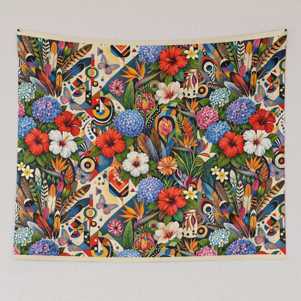 Item preview, Mixture of Flowers, Feather and Abstract. designed and sold by Nira Dabush.