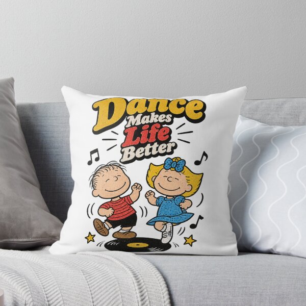 Item preview, Vintage Linus and Sally Dancing Illustration Inspired by Classic Peanuts Characters designed and sold by rayar1972.
