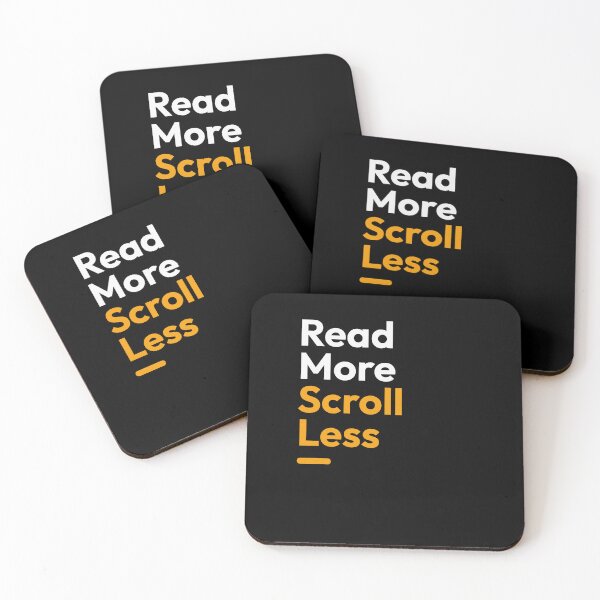 Item preview, Digital Detox – Read More Scroll Less designed and sold by AnnSign.