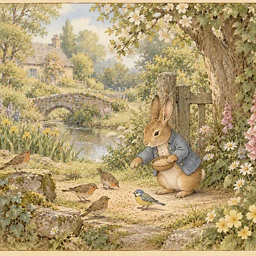 Artwork thumbnail, Peter Rabbit by Blue Robin