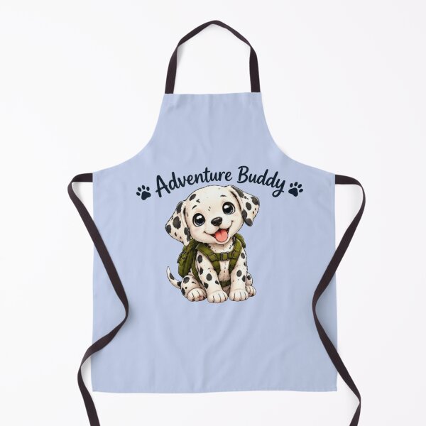 Item preview, Adventure Buddy Cute Dalmatian Puppy – Kawaii Dog designed and sold by MushArtist.