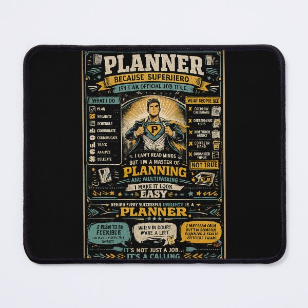 Item preview, Planner Superhero designed and sold by Eng-Art.