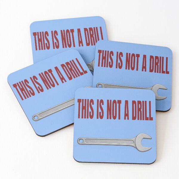 Item preview, SPANNER THIS IS NOT A DRILL DESIGN designed and sold by DigitalandPhoto.