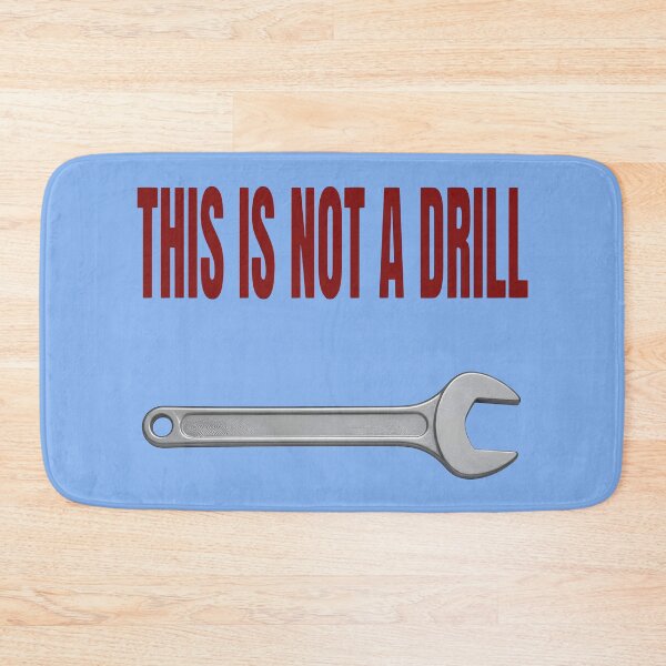 Item preview, SPANNER THIS IS NOT A DRILL DESIGN designed and sold by DigitalandPhoto.