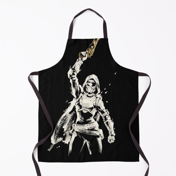 Item preview, A Hunter with a Golden Gun Destiny 2 Sumi-e Gaming Graphic Tee designed and sold by Senpaiwaves.