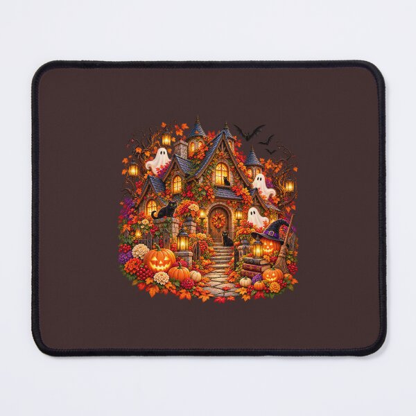 Item preview, Enchanted Haunted Halloween Cottage | Spooky Cute Autumn Cottagecore designed and sold by ChaseTees.