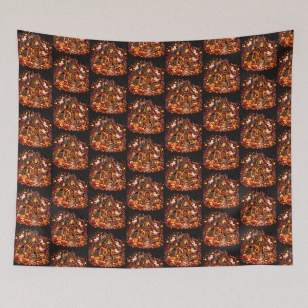 Item preview, Enchanted Haunted Halloween Cottage | Spooky Cute Autumn Cottagecore designed and sold by ChaseTees.