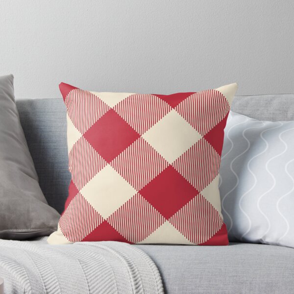 Item preview, Merry Berry Diagonal Christmas Gingham designed and sold by 89BLACK.