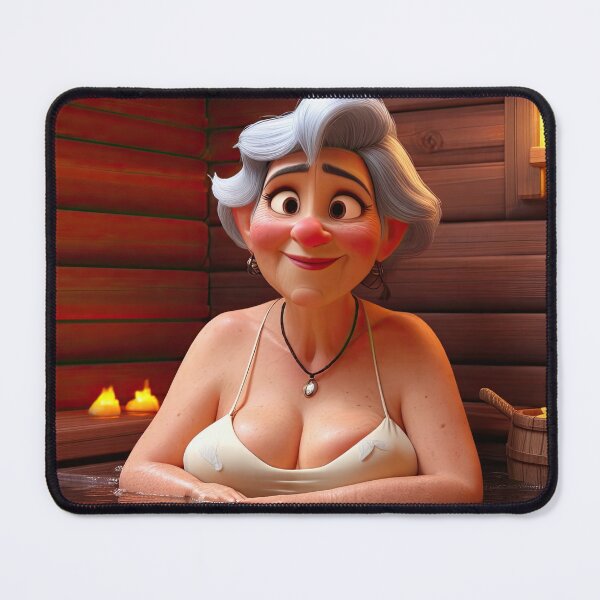 Item preview, Old Fart taking a Sauna designed and sold by Colin Bentham.