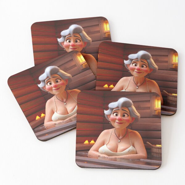 Item preview, Old Fart taking a Sauna designed and sold by Colin Bentham.