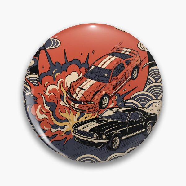 Item preview, A Takedown Crash Burnout Ukiyo-e Video Game Anime Shirt designed and sold by Senpaiwaves.