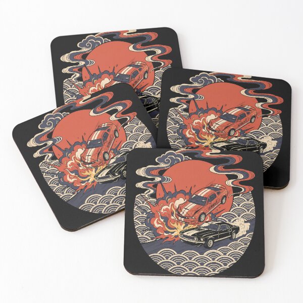 Item preview, A Takedown Crash Burnout Ukiyo-e Video Game Anime Shirt designed and sold by Senpaiwaves.