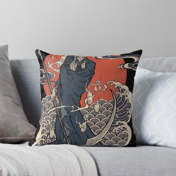 Item preview, Death Castlevania Symphony of the Night Ukiyo-e Video Game Anime Shirt designed and sold by Senpaiwaves.