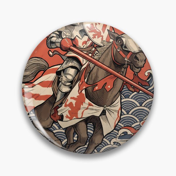 Item preview, A Knight Mid Warcry Chivalry 2 Ukiyo-e Gamer Graphic Tee designed and sold by Senpaiwaves.