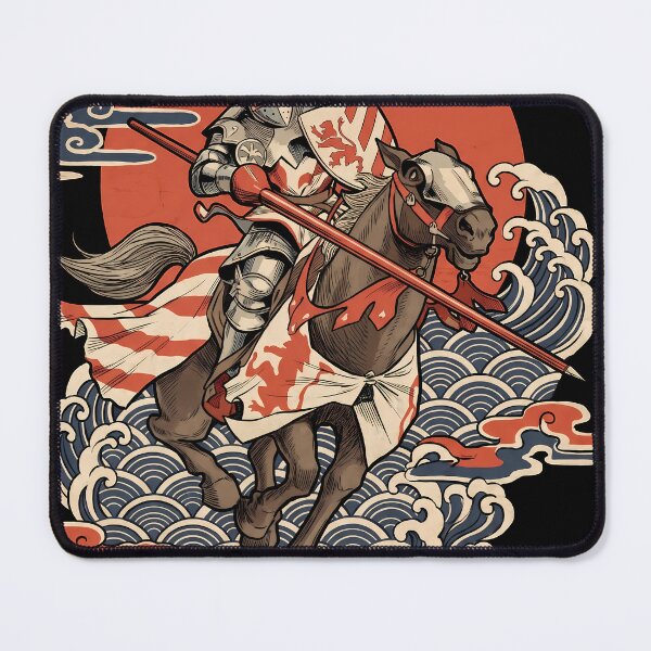 Item preview, A Knight Mid Warcry Chivalry 2 Ukiyo-e Gamer Graphic Tee designed and sold by Senpaiwaves.