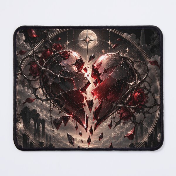 Item preview, Dark Heart Breaking Beneath the Moonlit Sky designed and sold by MissYouONLY.