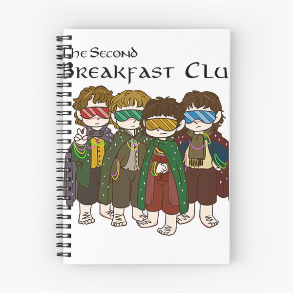 Item preview, The Second Breakfast Club Vintage Retro Parody 1 designed and sold by Kabege-Arts.