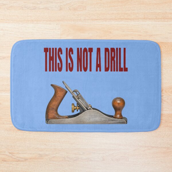 Item preview, WOOD PLANE THIS IS NOT A DRILL DESIGN designed and sold by DigitalandPhoto.