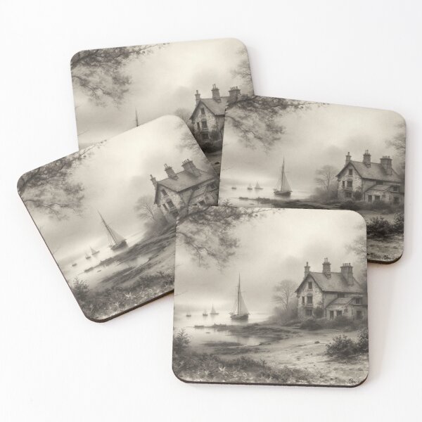 Item preview, House by the sea (Brittany) designed and sold by jefboutique6150.