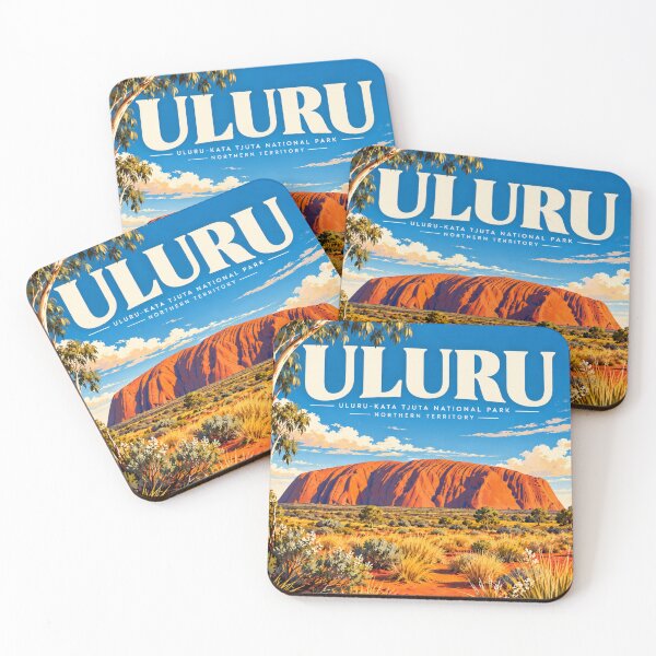 Item preview, Uluru National Park Australia  designed and sold by PamLeeDesign.