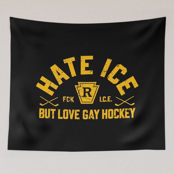 Item preview, Hate Ice But Love Gay Hockey Vintage designed and sold by JaysonStone.