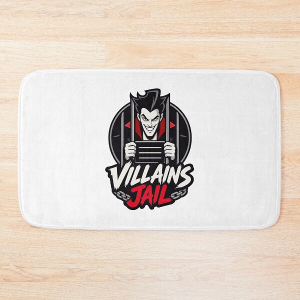 Item preview, Villains Jail Design - Dark Humor Prison Illustration designed and sold by MidTownKai.