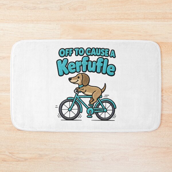 Item preview, Off to Cause a Kerfuffle Funny Dachshund Dog Lover designed and sold by ArtDesignTp.
