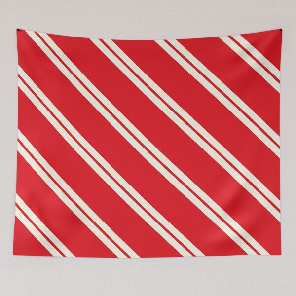 Item preview, Scarlet-Red Diagonal Lines designed and sold by taiche.