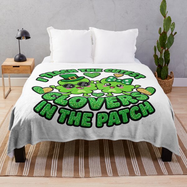 Item preview, I Teach the Cutest Clovers in The Patch Classroom designed and sold by ArtDesignTp.