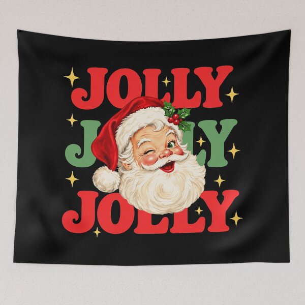 Item preview, Jolly Santa Vintage Christmas Winking Retro Holiday Nostalgic designed and sold by JaysonStone.