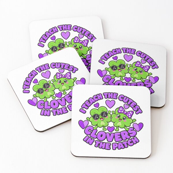Item preview, I Teach the Cutest Clovers in The Patch Lucky Teacher designed and sold by ArtDesignTp.