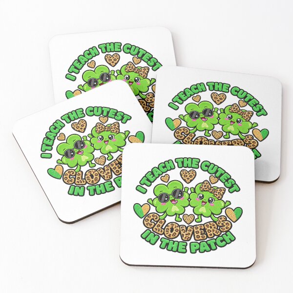 Item preview, I Teach the Cutest Clovers in The Patch St Patricks designed and sold by ArtDesignTp.