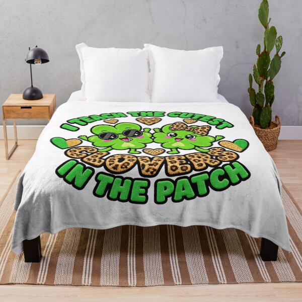 Item preview, I Teach the Cutest Clovers in The Patch St Patricks designed and sold by ArtDesignTp.