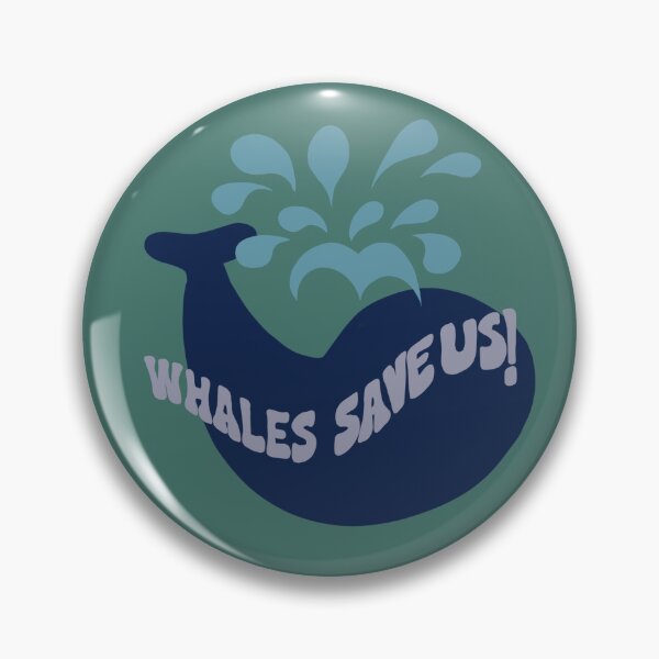 Item preview, Whales Save Us designed and sold by MayCartPrintArt.
